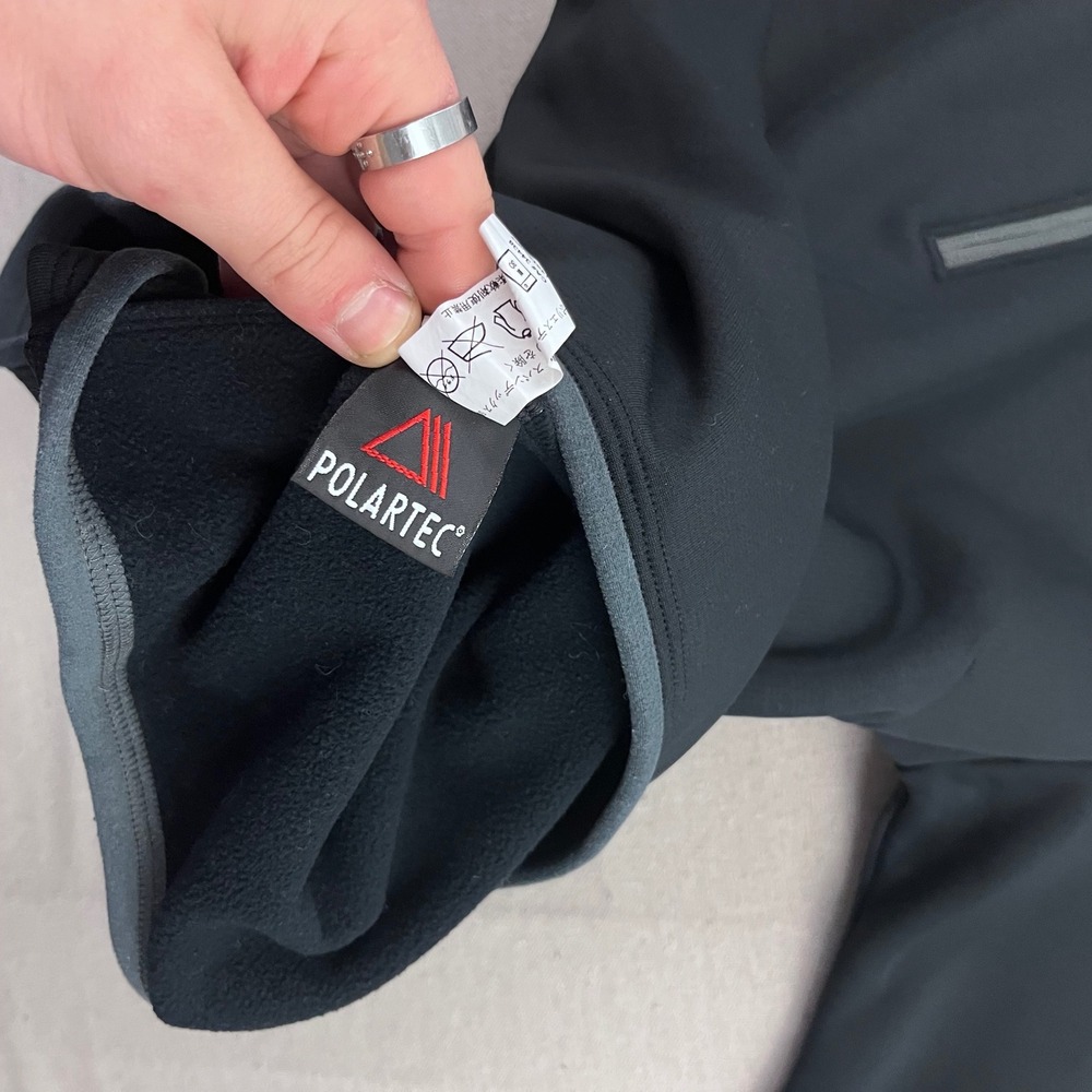 Arc'teryx Rho LT Pullover Med Black Polartec Power Stretch Quarter Zip Fleece - Picture 4 of 7